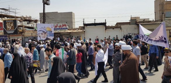 06 4 585x284 - حضور کارکنان و بسیجیان سلحشور گروه فولاد خوزستان در راهپیمایی روز قدس/هشتم فروردین&zwnj;ماه ۱۴۰۳، شهرستان اهواز