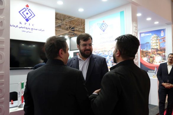 02 23 585x390 - از صف مشتریان خارجی در ایران اکسپو تا جذب سرمایه در نمایشگاه نفت: گام بلند پتروشیمی کرمانشاه